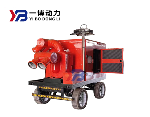 移动照明式抽水车