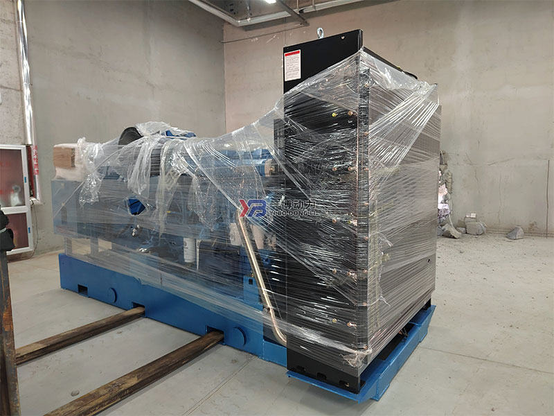 550kw潍柴发电机组 在油漆厂安装